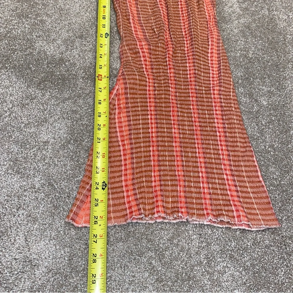 Free People Fine Line Slim Pull On Pants Size‎ XS Flared Boho Festival Stretchy